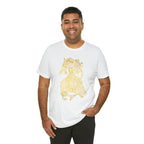 Golden Celtic Dice Dragon Shirt - Army / S