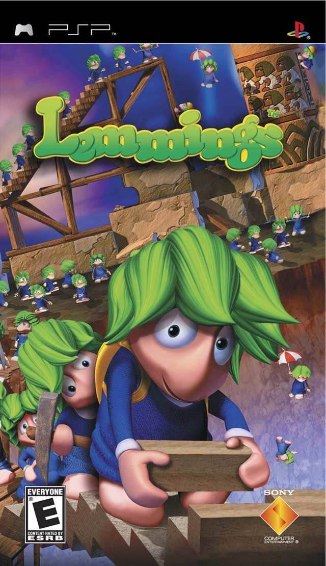 Lemmings (PSP) - Game Manual Only