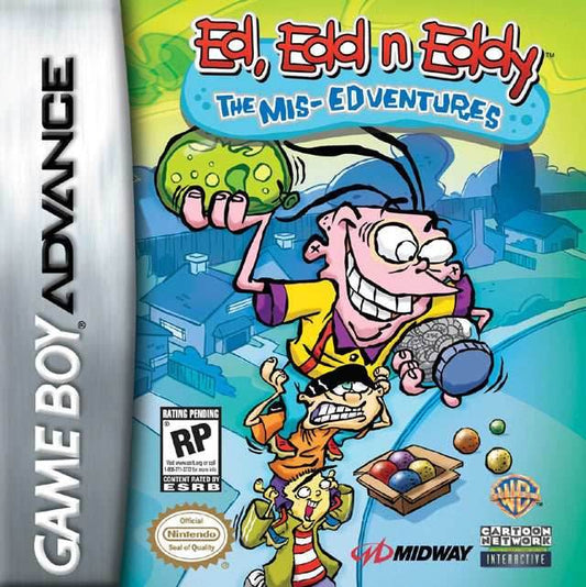 Ed, Edd n Eddy: The Mis-Edventures (Gameboy Advance) - Game Manual Only