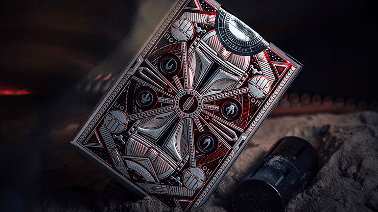 Mandalorian Playing Cards by theory11 - Silver