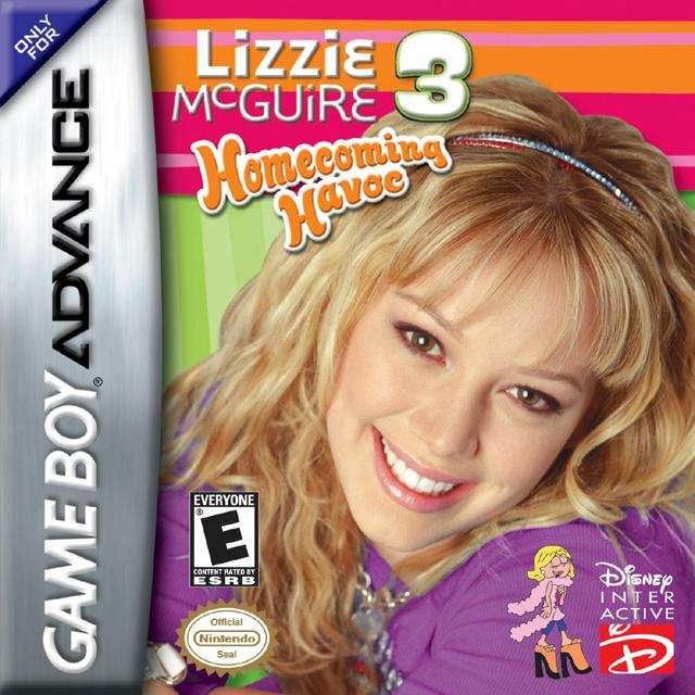 Lizzie McGuire 3: Homecoming Havoc (Gameboy Advance) - Game Manual Only