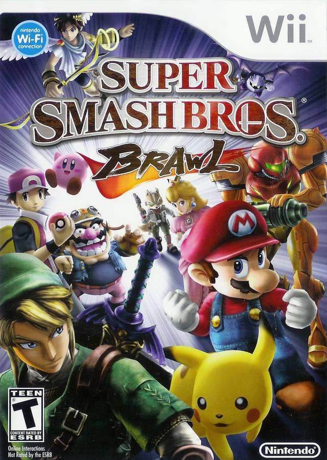 Super Smash Bros Brawl (Wii) - Game Manual Only