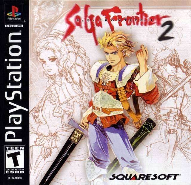 SaGa Frontier 2 (Playstation) - Game Manual Only