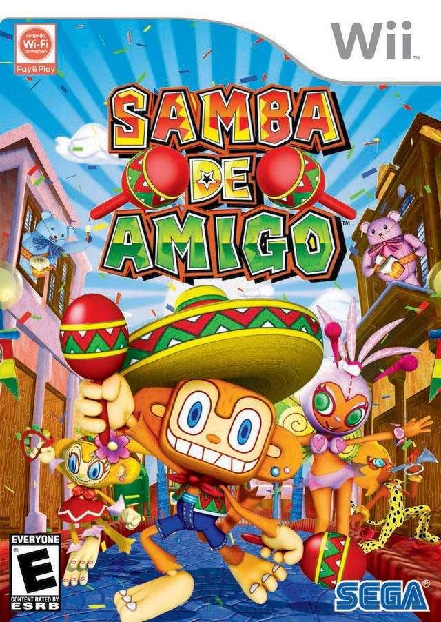 Samba De Amigo (Wii) - Game Manual Only