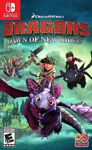 DreamWorks Dragons Dawn of New Riders (Nintendo Switch) - Game Manual Only