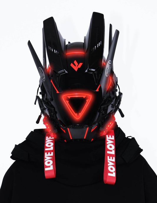B-TR Red Tech Mask - 