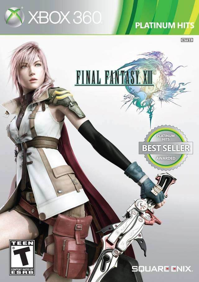 Final Fantasy XIII (Platinum Hits) (Xbox 360) - Game Manual Only
