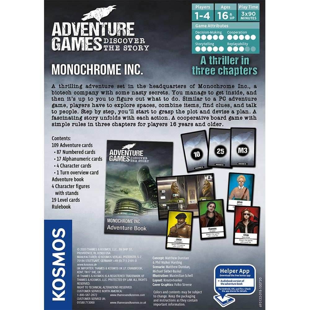Adventure Games: Monochrome Inc. - 
