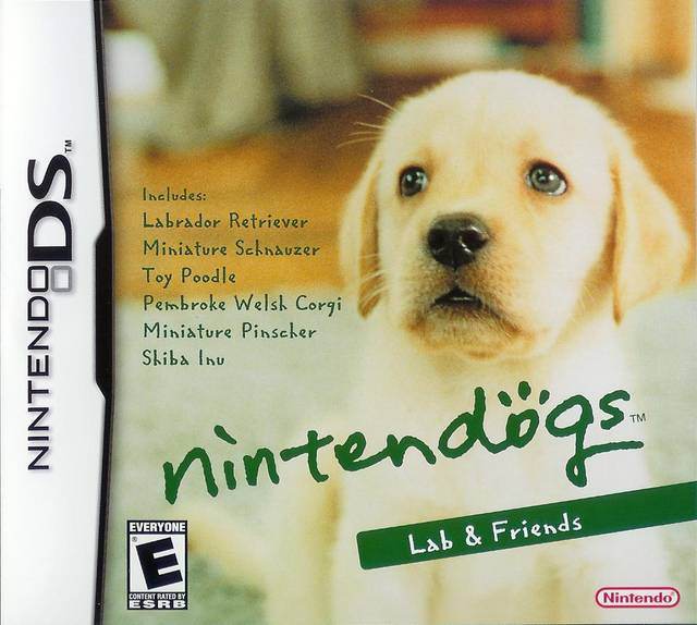 Nintendogs: Lab & Friends (Nintendo DS) - Game Manual Only
