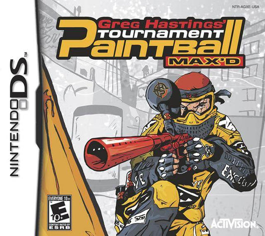 Greg Hastings' Tournament Paintball Max'd (Nintendo DS) - Game Manual Only