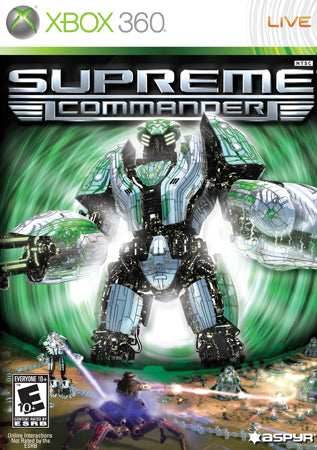 Supreme Commander (Xbox 360) - Game Manual Only