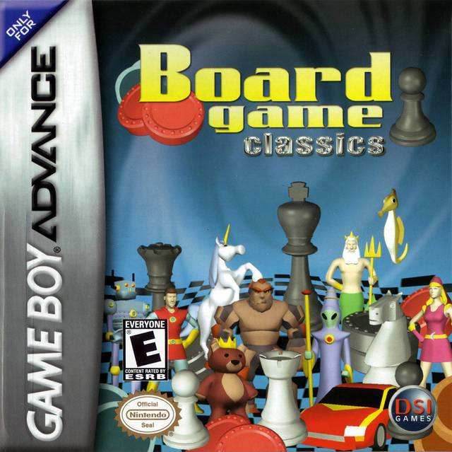 Board Game Classics (Gameboy Advance) - Game Manual Only