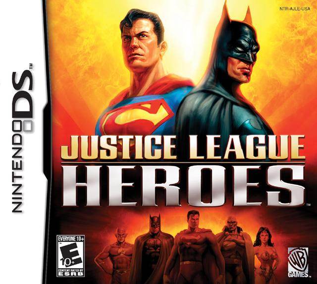 Justice League Heroes (Nintendo DS) - Game Manual Only