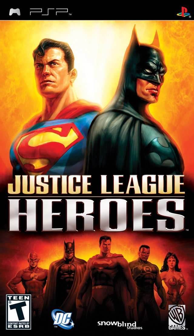Justice League Heroes (PSP) - Game Manual Only