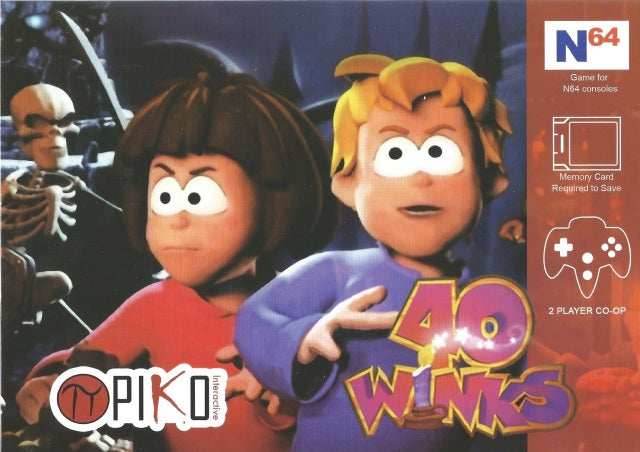 40 Winks (Nintendo 64) - Brand New