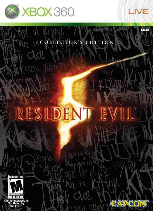 Resident Evil 5: Collector's Edition Steelbook (Xbox 360) - Game Manual Only