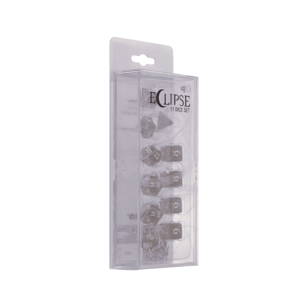Ultra PRO: 11-Dice Set - Eclipse (Smoke Grey) - 