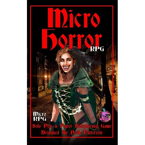 Micro Horror RPG: Solo Pen & Paper Roleplaying Game