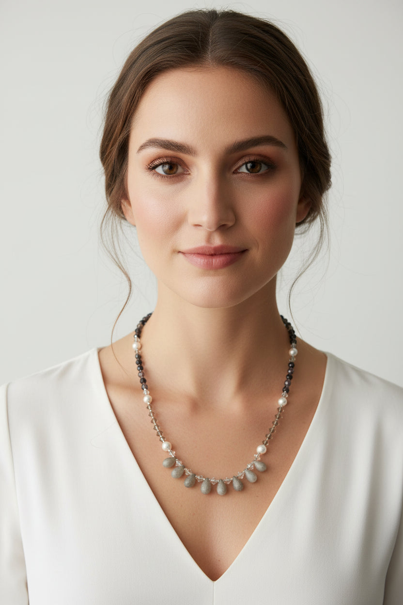 Celtic Dawn Crystal Necklace