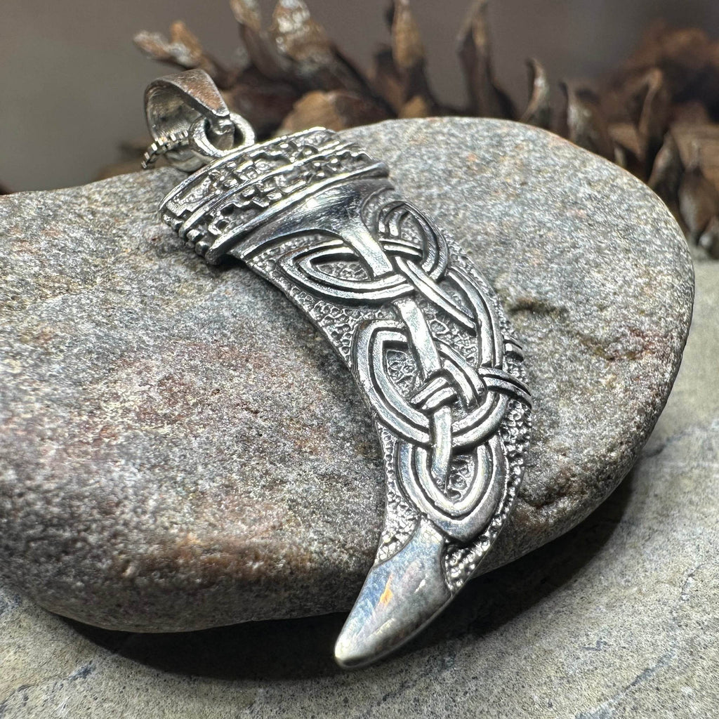 Celtic Wolf Claw Necklace - 