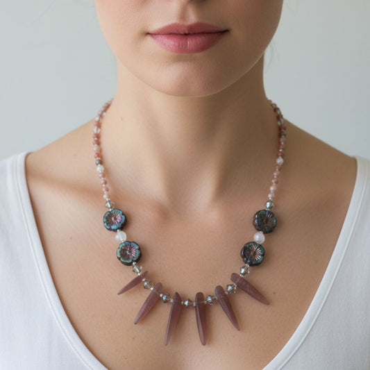 Highland Sunrise Crystal Necklace