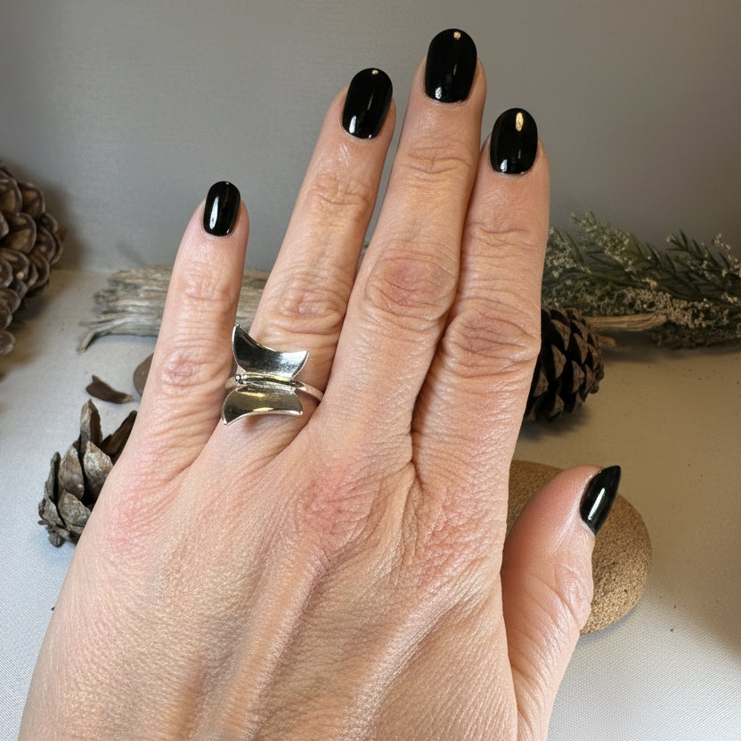 Modern Butterfly Ring