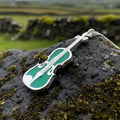 Realistic Fiddle Necklace