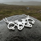 Scottish Meadow Thistle Necklace