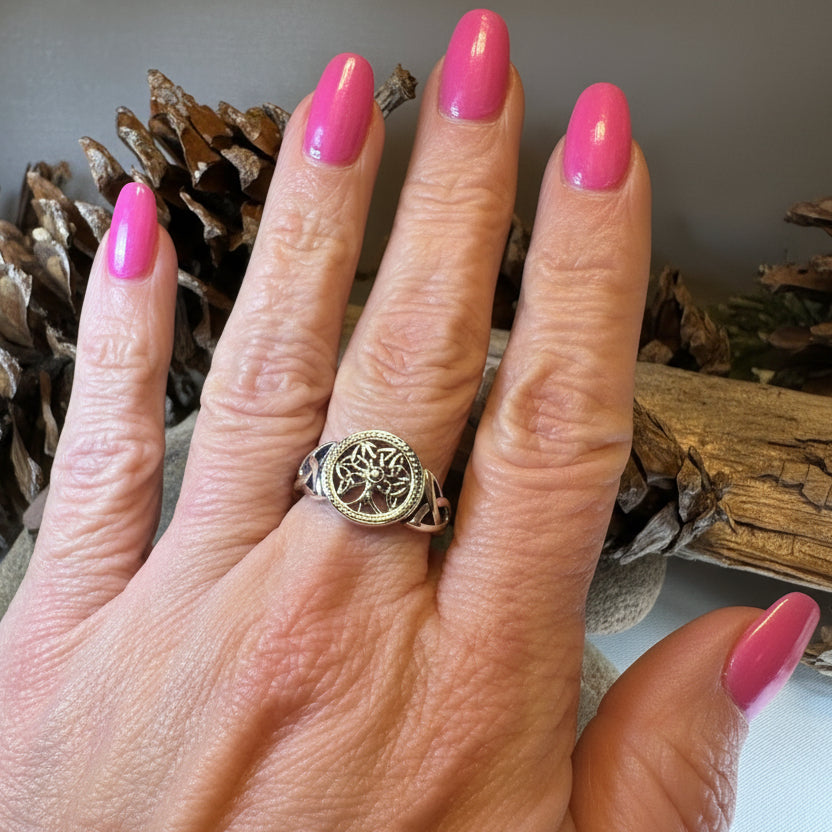 Signet Tree of Life Ring