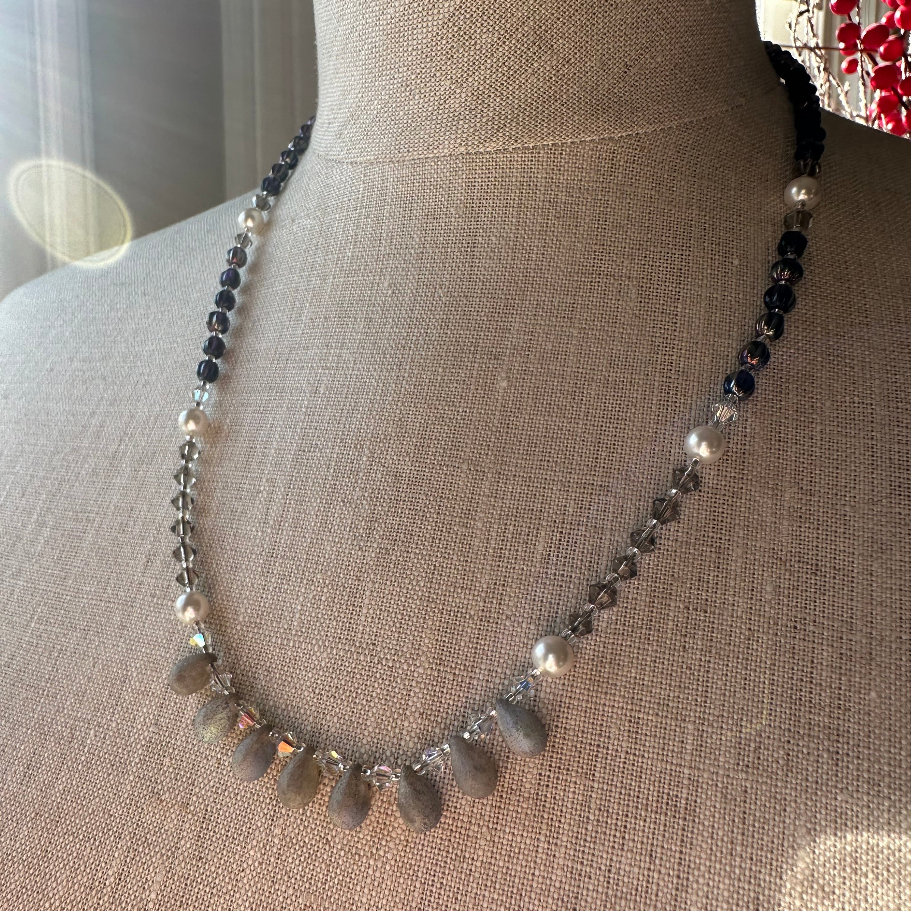 Celtic Dawn Crystal Necklace