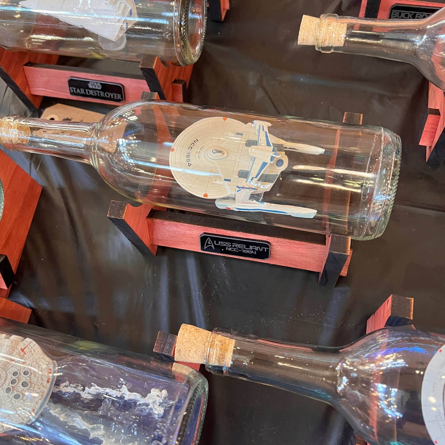 Star Trek USS Reliant in a Bottle - 