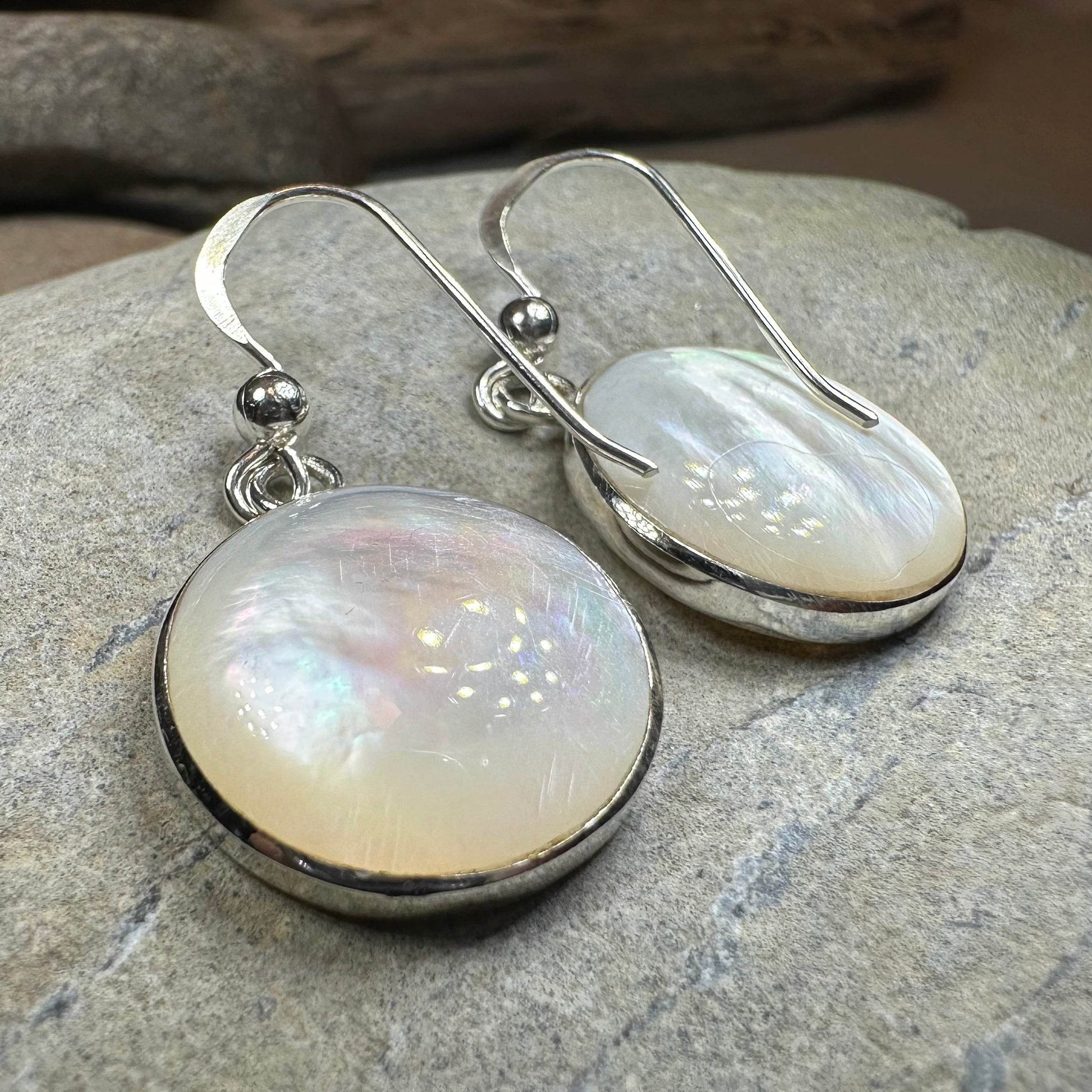Veronica Tree of Life Earrings - Abalone Shell
