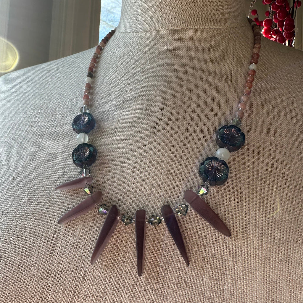 Highland Sunrise Crystal Necklace