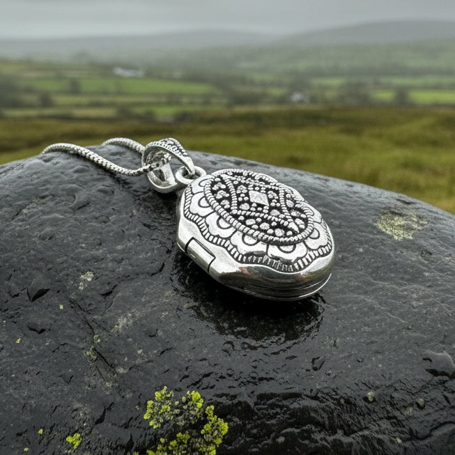Florent Angel Wings Locket Necklace