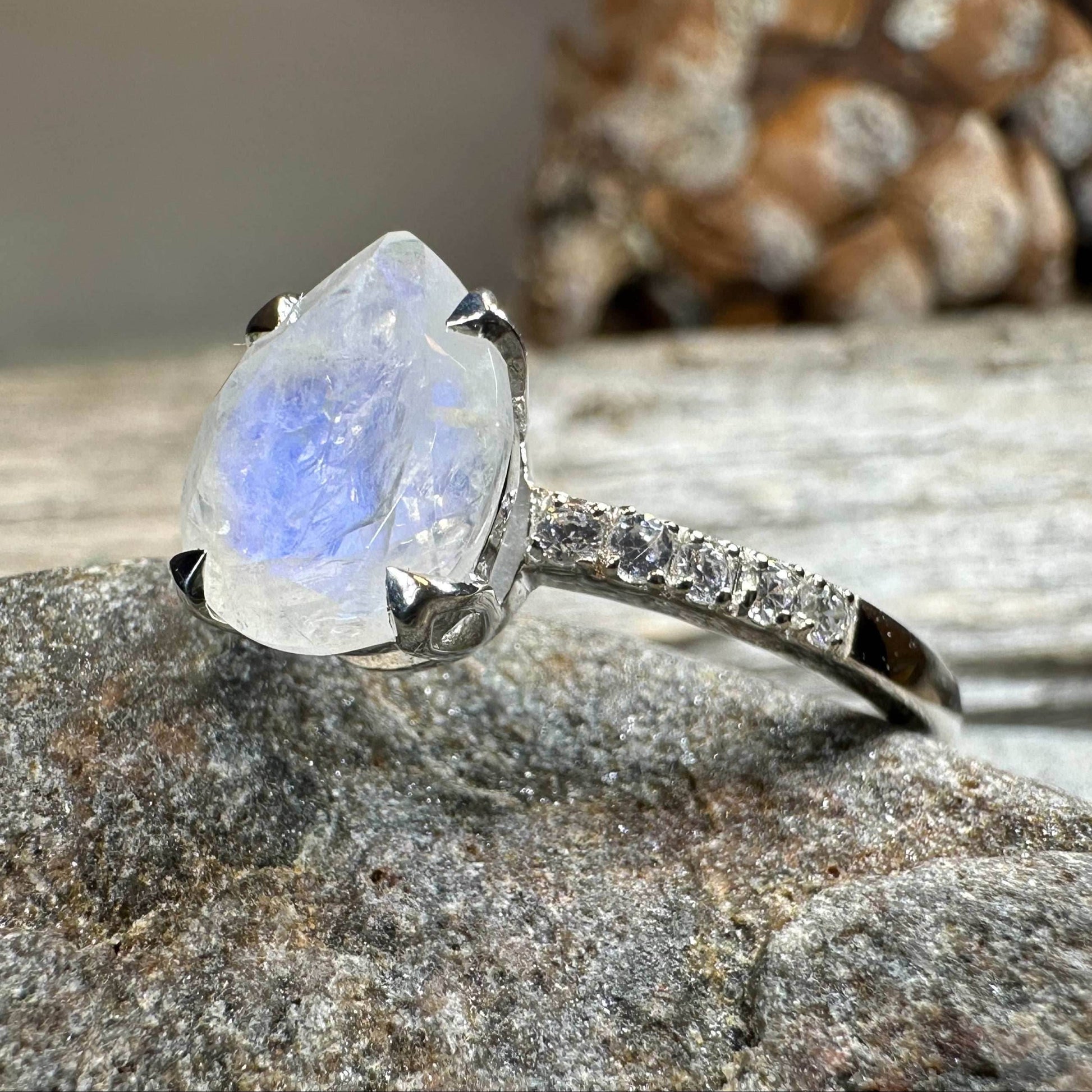 Kerrilyn Moonstone Ring - 5