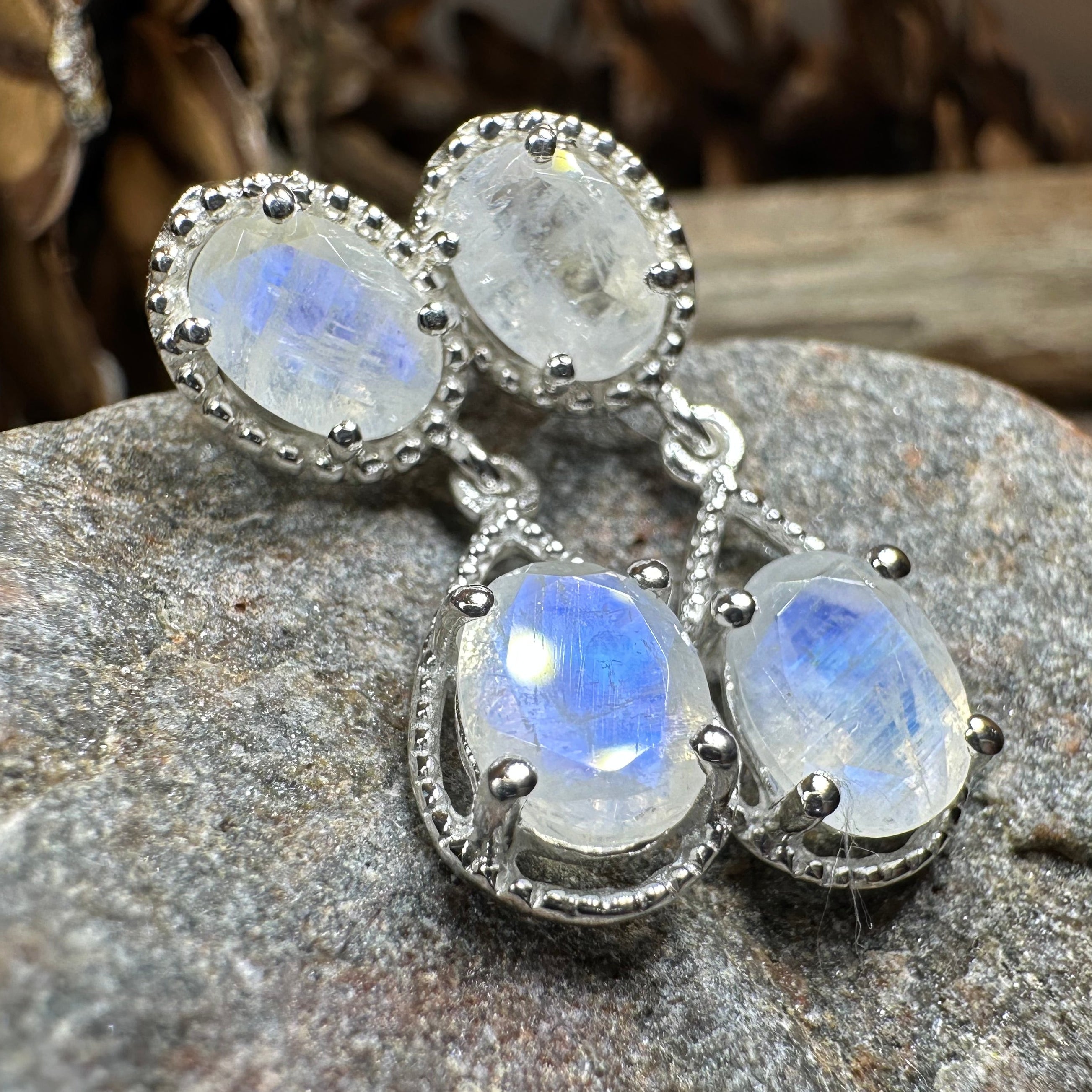 Harlow Moonstone Earrings