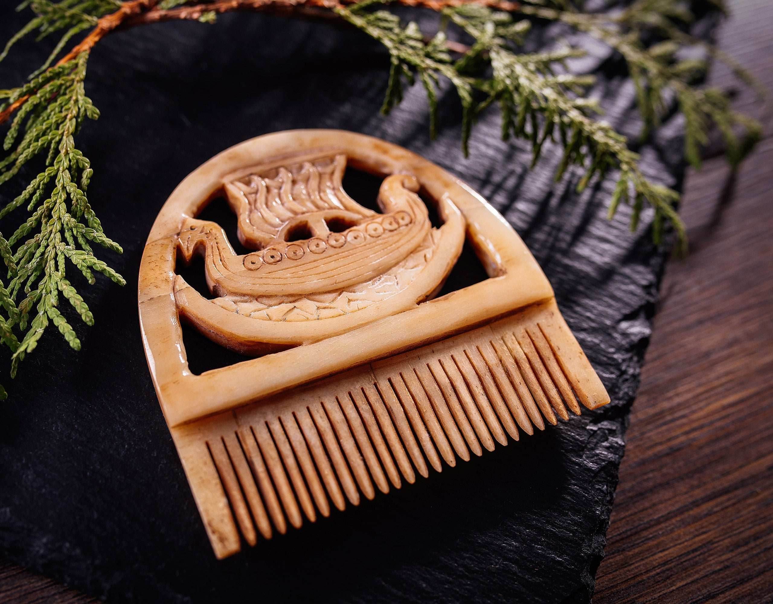Bone Beard Comb - Drakkar - 