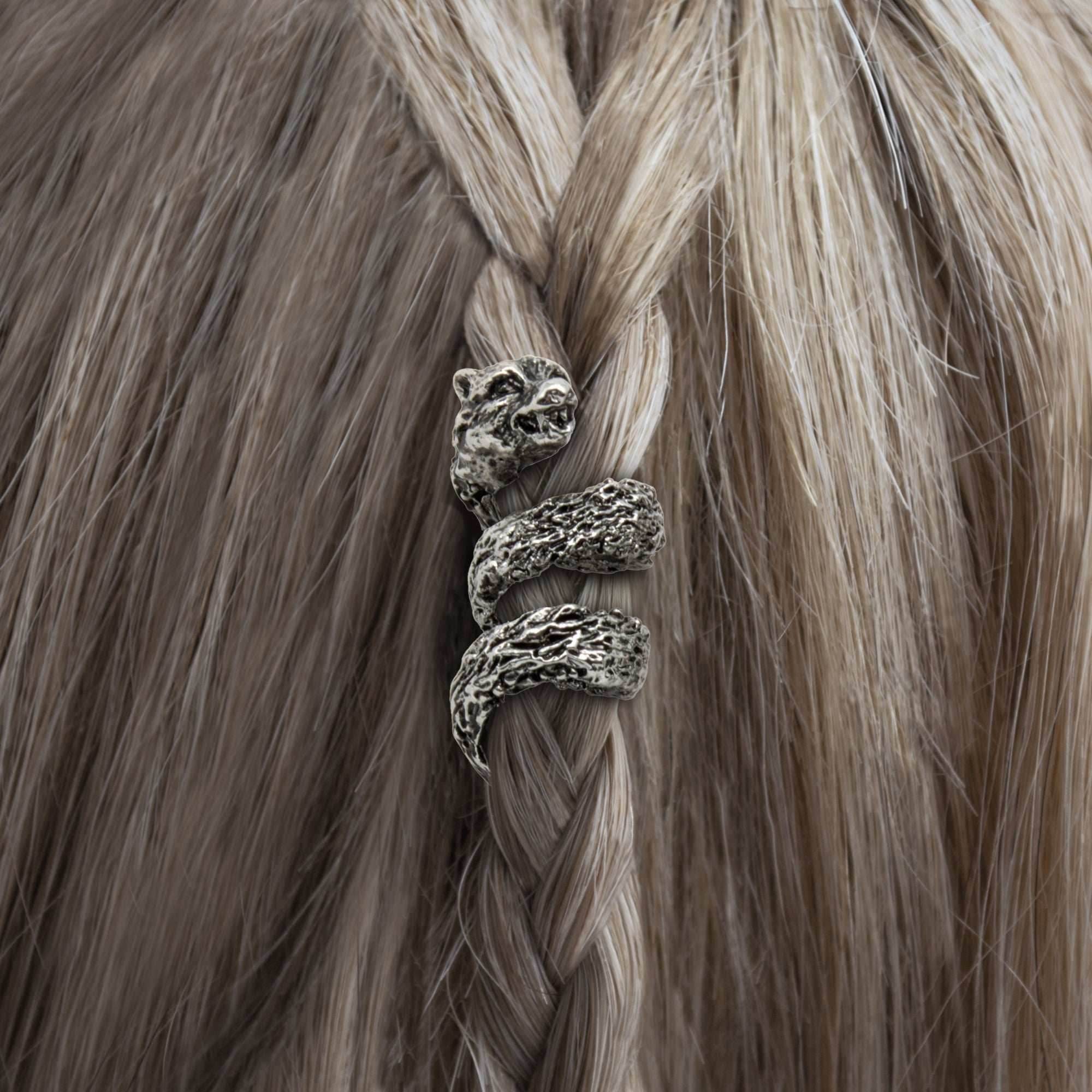 Fenrir Beard Rings (Silver - 4) - 