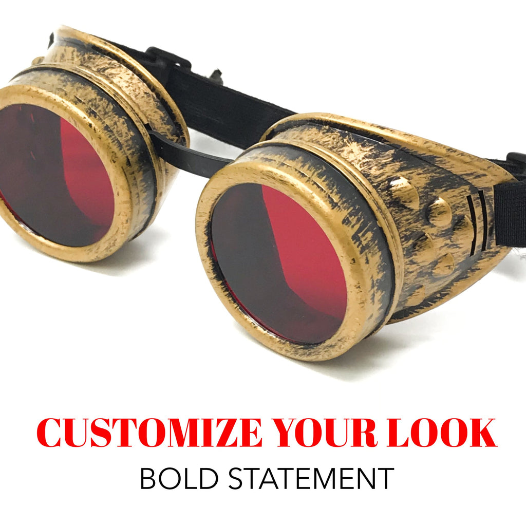 Dystopian apocalyptic goggles