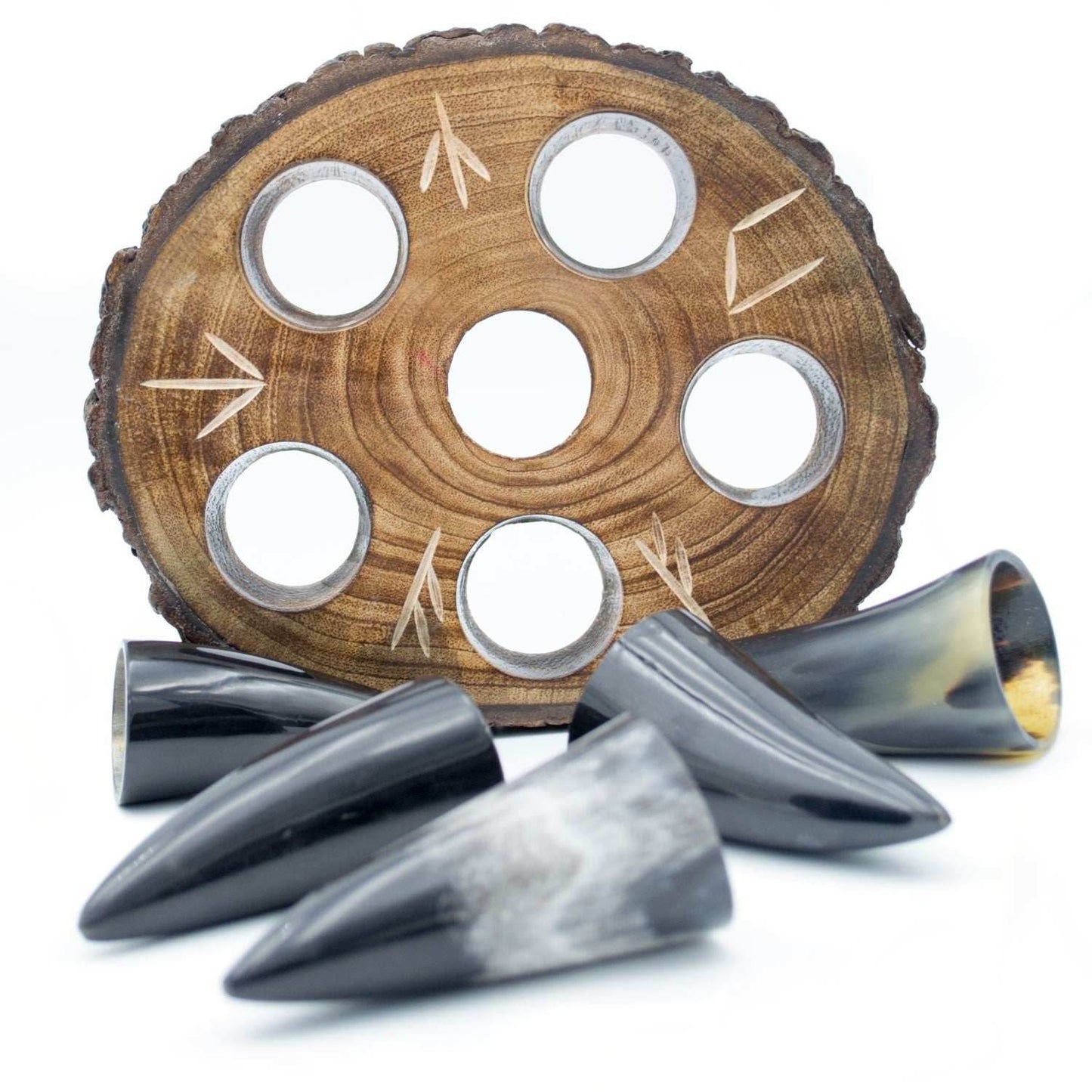 Drinking Horn Shot Glass Set - 