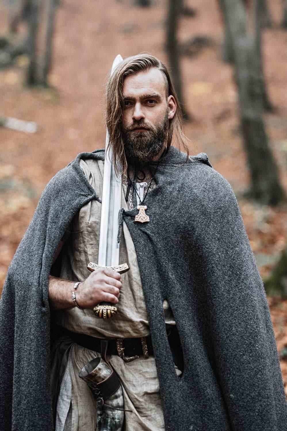 Bone Pendant - Mjolnir Odinson - 