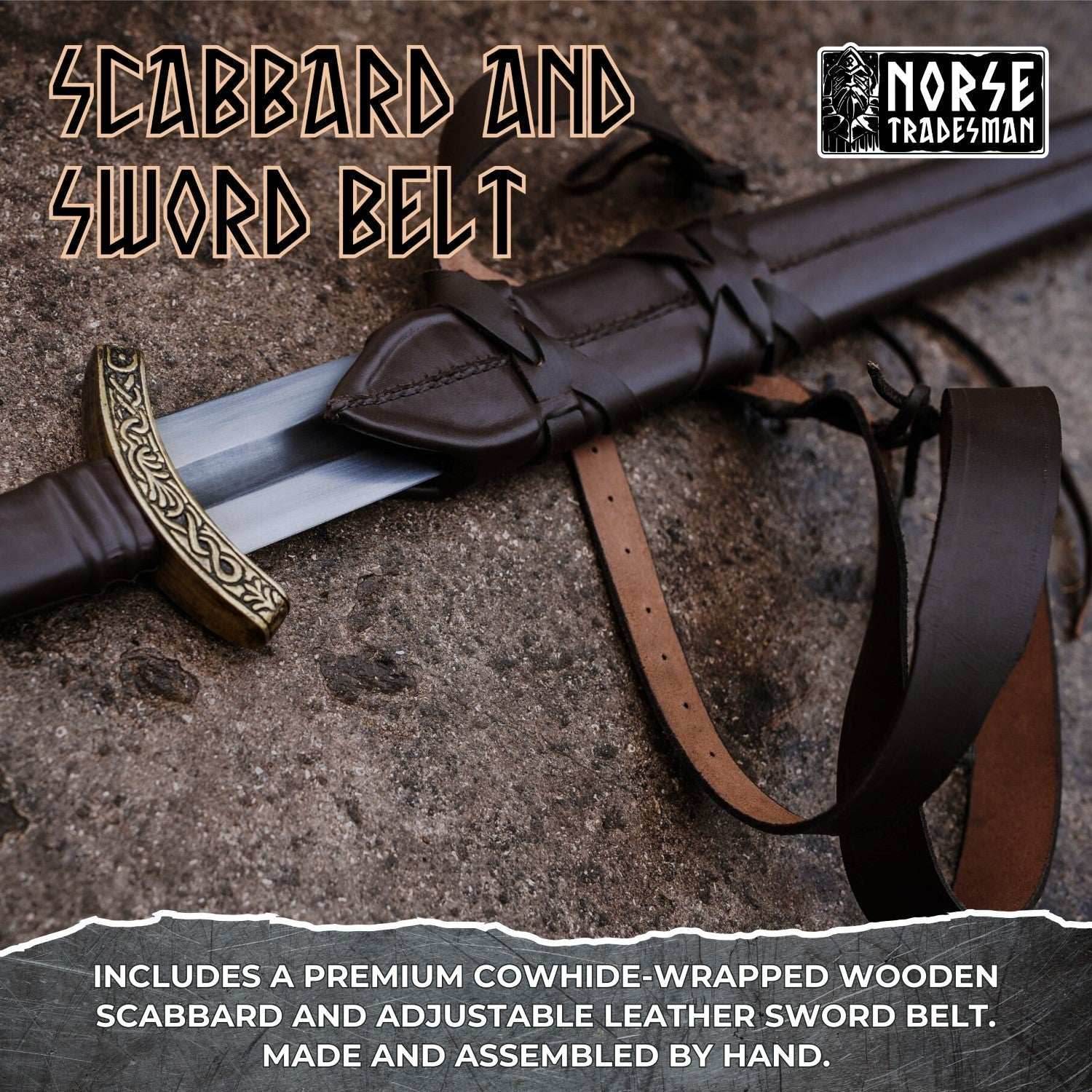 Spring Steel Viking Sword - Eldbroti - 