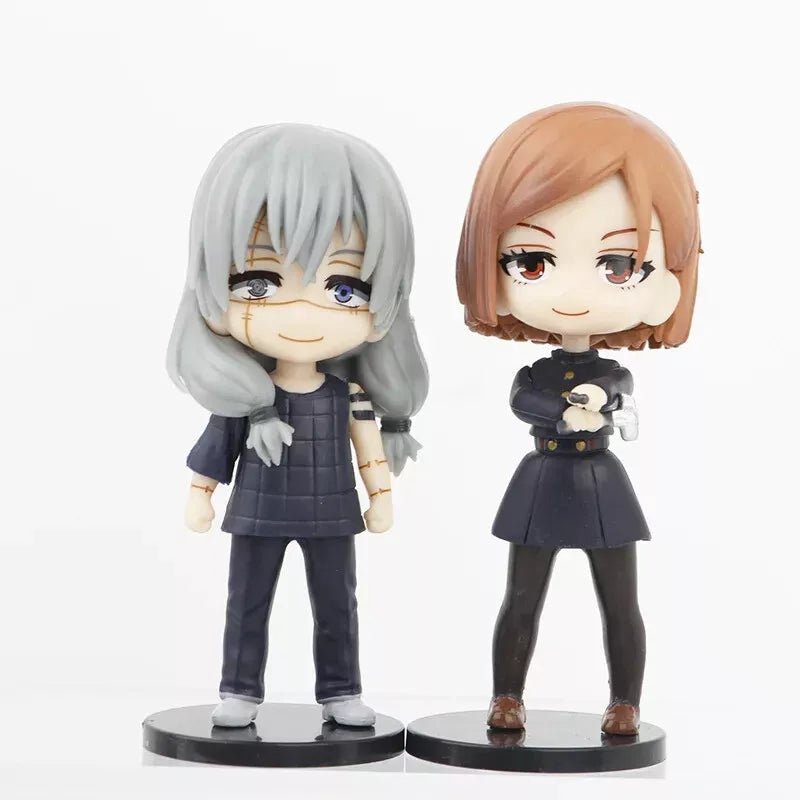 6 Pcs Set Jujutsu Kaisen Figurines, Gojo Yuji Megumi Nobara Mahito Geto Figures