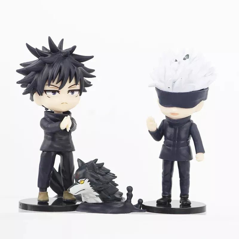 6 Pcs Set Jujutsu Kaisen Figurines, Gojo Yuji Megumi Nobara Mahito Geto Figures