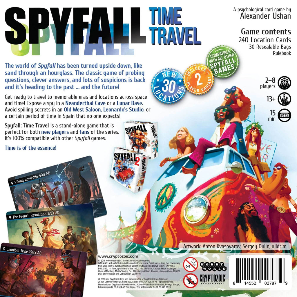 Spyfall: Time Travel - 