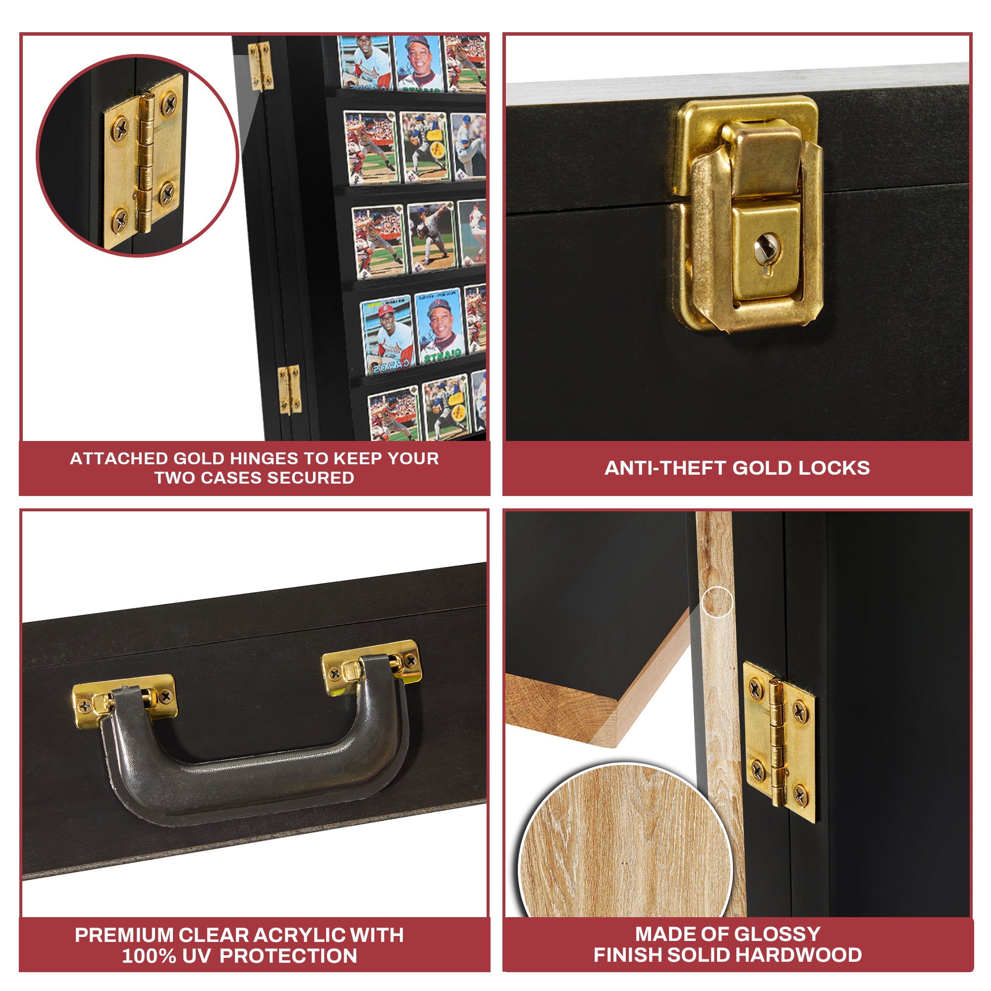Card Display Tabletop /w Standing Legs - Full Table Top