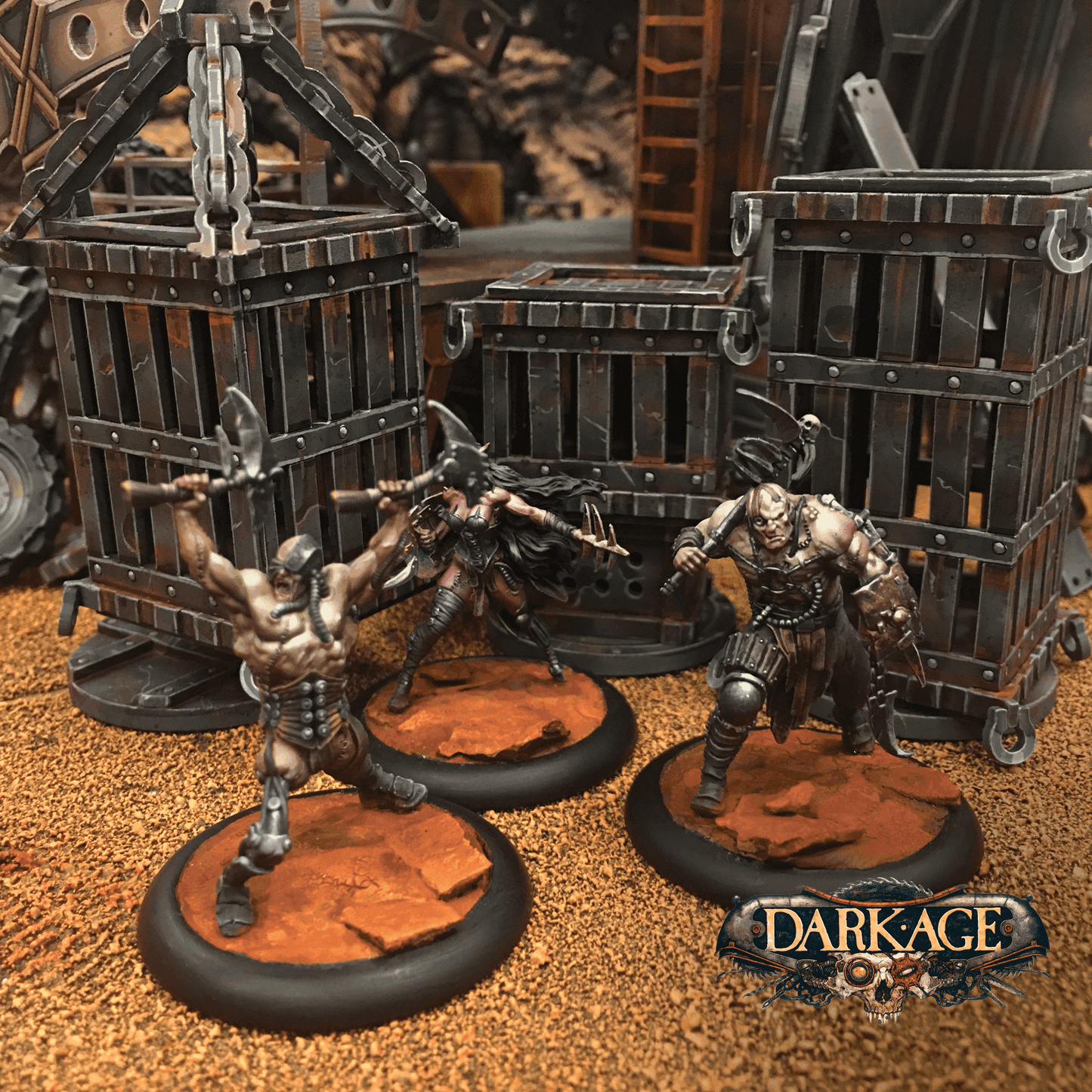 Dark Age Slave Cages - 
