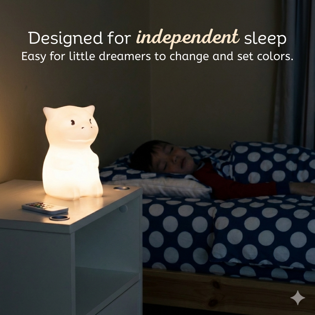 LumiPets® Dragon- Children's Nursery Touch Night Light