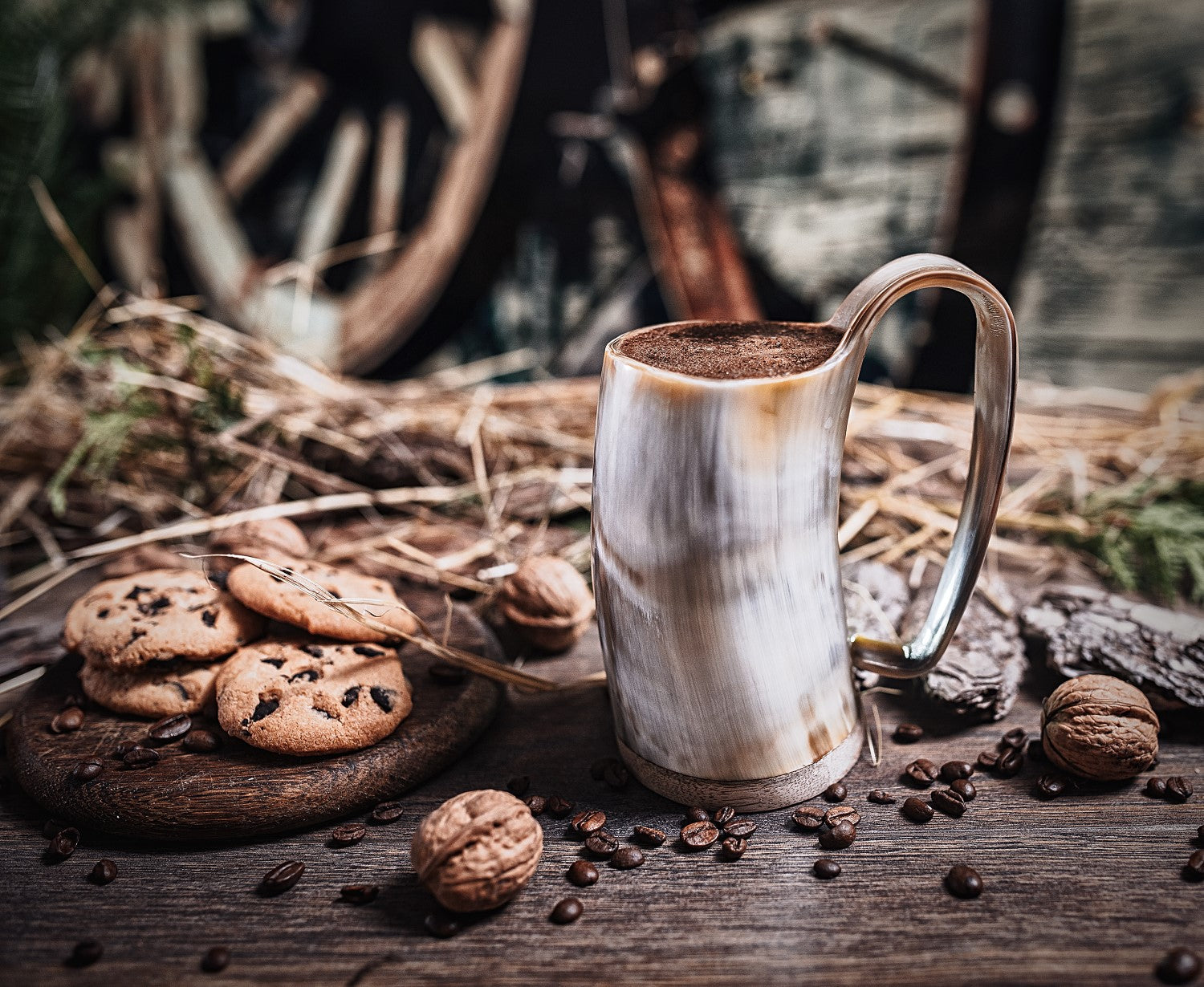 Horn Tankard Mug