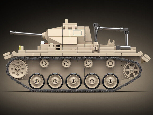 WWII - German Panzer II - Mil-Blox